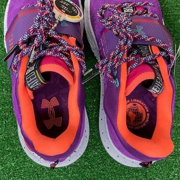 Under Armour 3025344-500 Flow FUTR X 'Black History Month Women's SZ 8 - Picture 8 of 14